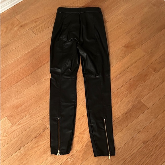 Zara Vegan Leather Pants (NWOT) - Picture 2 of 2